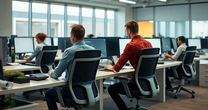 Avaliação Ergonômica de Postos de Trabalho para Aumentar a Produtividade e Reduzir Lesões